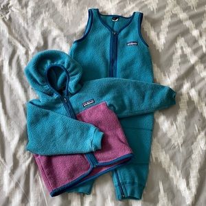 Patagonia fleece set